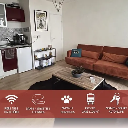 Le Rempart De - Proche Gare - Terrasse トゥール